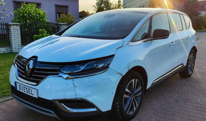 Renault Espace cena 47900 przebieg: 130300, rok produkcji 2018 z Chodzież małe 497